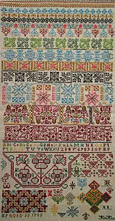 Old Samplers |  I love the look of the antique samplers as well but since I will likelynever be...