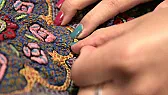 Help, looking for a fabric |  I can tell you it exists.  When we were doing the World Peace Ribbon, I got a...