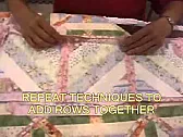 Quilt as you go |  Lynne Edwards "The Sampler Quilt Book" or her second book "The New Sampler Quilt...