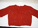 AAAaaaaa!!!!.. I'm a few yards short on yarn to finish... |  I was making a cardigan for my daughter. All is done except button/buttonhole...