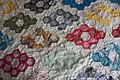 wish me luck |  Julia, she didn't say why to not use rayon in the bobbin.  I'm just a...