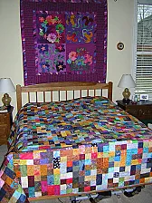 Batik Scrap Quilt Finished | next thread &raquo;