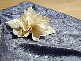 Flowers |  Hi there.I have a silver gray table cloth for my oak table and thought it could...