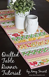 In progress for Christmas |  I love browsing the Moda Bakeshop blog and found a nice quick gift idea there...