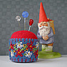 Bottle Cap Pincushions galore!! |  Cindy, I have used freezer paper templates, pressed to the felt aspatterns....