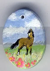 My first painted bead  |  Yes, it certainly does. I came across some old drawings and it was like, eeek!...