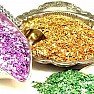 Vintage German Miniatures, Flat Back Charms, Mushrooms, Glitter Glass  - Supplies  | &laquo; previous thread