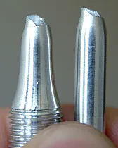 metal spinning mirrors  |  I wonder if using a steel tool would be more efficient, and allow  forming your...