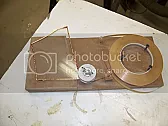 home made foiler  |  The white wheel for applying the foil I turned on a wood lathe out of apiece of...