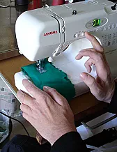 Hand operated sewing machine |  My first time to post.  I've been following this thread because I have a...
