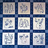 help finding pattern |  I agree with Nann: looks like blocks cut from a printed panel (see theborders of...