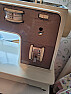 How to change belt on singer 758 sewing machine?