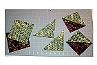 WonderCut ruler -- any opinions?  |  If you want to do some really fast HST, cut squares of your two fabrics...
