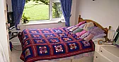 Thrift store quilt find |  I found a wonderful 20-year-old folded patchwork quilt in my local charity shop...