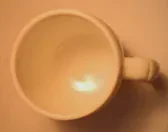 Slightly translucent white beer barrel styled mug  | next thread &raquo;