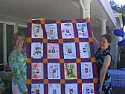 Ideas/help for a leaving teacher's quilt |  Hi everyone.  Due to health reasons, and a crazy couple of months with family...
