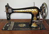 sewing machine |  Looking at the Singer list, that serial number belongs to a Singer 27 built in...