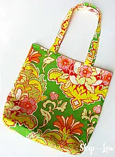 Simple Reversible Tote Bag |  http://www.skiptomylou.org/2009/07/17/how-to-make-a-simple-reversible-totebag/a...