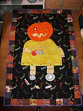 Halloween quilting |  This is my only bit of Halloween sewing this...