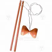 Making a diabolo  |  My granddaughter wants me to make her a diabolo.   I didn't even know what ...