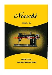 Need copy of Necchi Model BU owners manual |  A manual may be purchased...