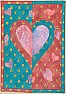 Pink or Blue? |  Pink or Blue? is the name of my February 2010 Journal Quilt, overall size 7" x...