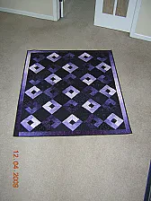 Purple Haze, a quilt (and pictures) | http://www.flickr.com/photos/28328779@N00/3435107846/in/set-72157612627087057/joan