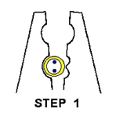 newbie on fastening clasps  |  It isn't a matter of crushing it enough. You have to use crimp pliers....