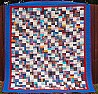 If Recipient of Quilt Changes--? |    Is the smaller, solid color square in your green blocks also green or is it...