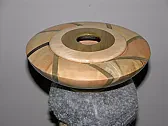 stav turning revisited...  |  Here are a few pics of the finished Stave turning.  I've learned a LOT doing...