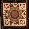 My first quilt of 2008 |  =2E..=A0How did you create your template... please share with usI used the book...