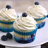 Blueberry Cupcakes with Lime Cream Cheese Frosting  |  Here is another one I find in search for the perfect dessert. BlueberryCupcakes...