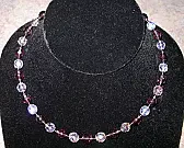 Amethyst creations :-)  |  Hi guys, I finally started on my Christmas necklace today. Yesterday I made...