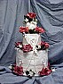 cake made with towels |  I am in need of instructions for a centerpiece usingbath towels to look like a...