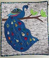 Finished swap quiltlet  |  Beautiful work Sunny, I love...