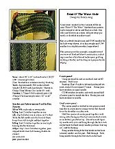 pattern seeking |  how about a triangle shawl with lacey holes that is simple and quick.cast on...