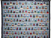 Piecing a Thousand Pyramid quilt |  I just finished cutting all my pieces for a small Thousand Pyramidcharm quilt...