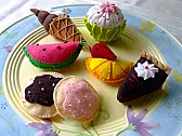Felt Food Pincushions |  This is one lead I would like to follow, but I never got the OP with the link....
